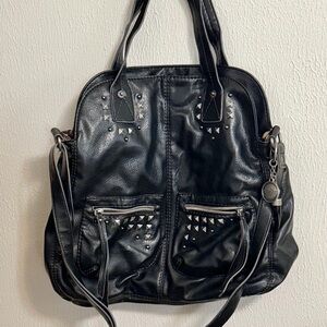 Nine West Vintage Vegan Leather Studded Bag